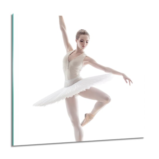 ArtprintCave, Kobieta taniec balet foto na szkle ścienne, 60x60 cm ArtPrintCave