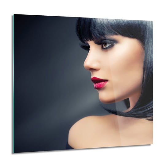 ArtprintCave, Kobieta włosy styl foto szklane na ścianę, 60x60 cm ArtPrintCave