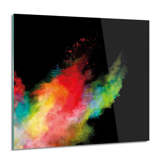 ArtprintCave, Kolor dym do sypialni foto szklane ścienne, 60x60 cm ArtPrintCave
