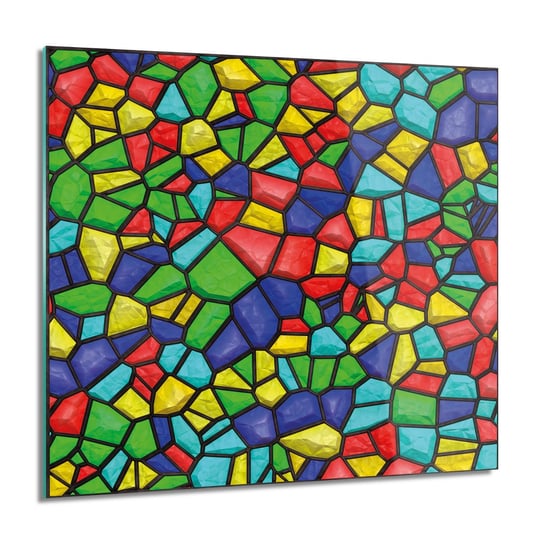 ArtprintCave, Kolorowy witraż do sypialni obraz szklany, 60x60 cm ArtPrintCave