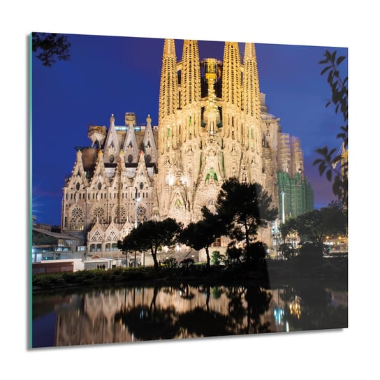 ArtprintCave, Kościół Barcelona do salonu obraz szklany, 60x60 cm ArtPrintCave