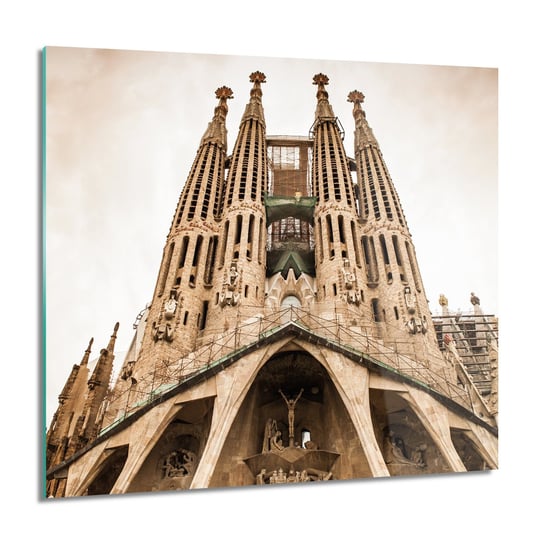 ArtprintCave, Kościół Barcelona foto-obraz foto szklane, 60x60 cm ArtPrintCave