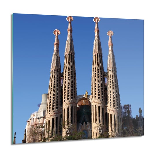 ArtprintCave, Kościół Barcelona foto szklane na ścianę, 60x60 cm ArtPrintCave