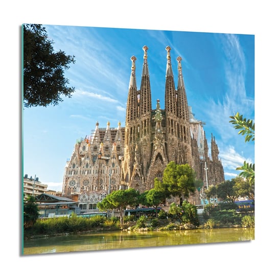 ArtprintCave, Kościół Barcelona foto szklane na ścianę, 60x60 cm ArtPrintCave