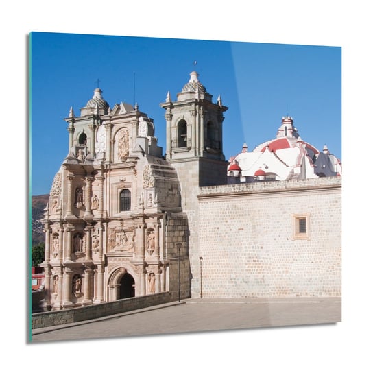 ArtprintCave, Kościół Meksyk mur obraz szklany na ścianę, 60x60 cm ArtPrintCave