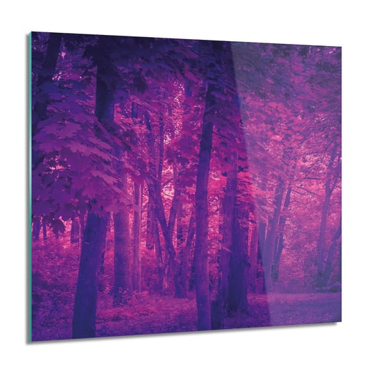 ArtprintCave, Las drzewa rośliny foto-obraz obraz na szkle, 60x60 cm ArtPrintCave