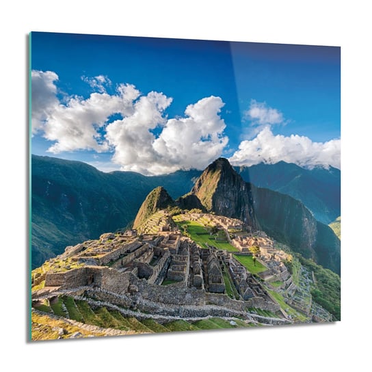 ArtprintCave, Machu Picchu góra foto szklane na ścianę, 60x60 cm ArtPrintCave