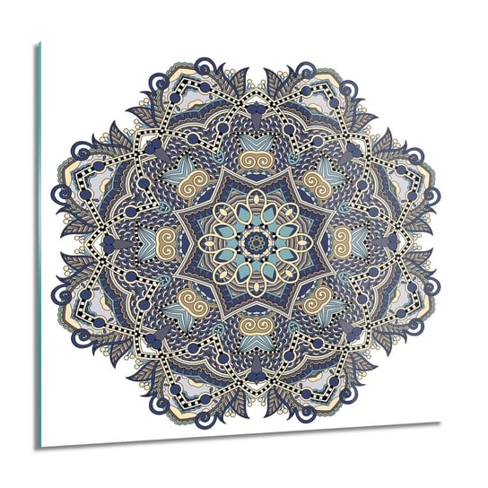 ArtprintCave, Mandala azja mozaika obraz szklany ścienny, 60x60 cm ArtPrintCave