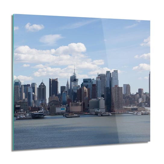 ArtprintCave, Manhattan woda USA obraz szklany na ścianę, 60x60 cm ArtPrintCave