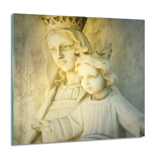 ArtprintCave, Maryja i Jezus  do łazienki foto na szkle, 60x60 cm ArtPrintCave
