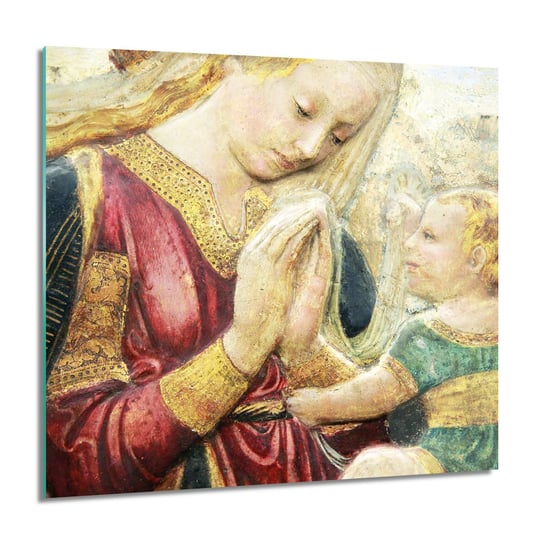ArtprintCave, Maryja Jezus dziecko obraz na szkle ścienny, 60x60 cm ArtPrintCave
