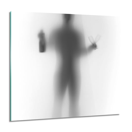 ArtprintCave, Mężczyzna cień szyba obraz szklany ścienny, 60x60 cm ArtPrintCave