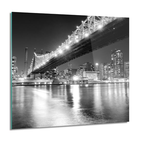 ArtprintCave, Miasto most wieżowce do kuchni foto na szkle, 60x60 cm ArtPrintCave