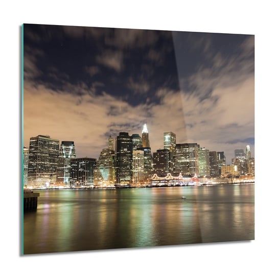 ArtprintCave, Miasto wieżowce foto-obraz obraz szklany, 60x60 cm ArtPrintCave
