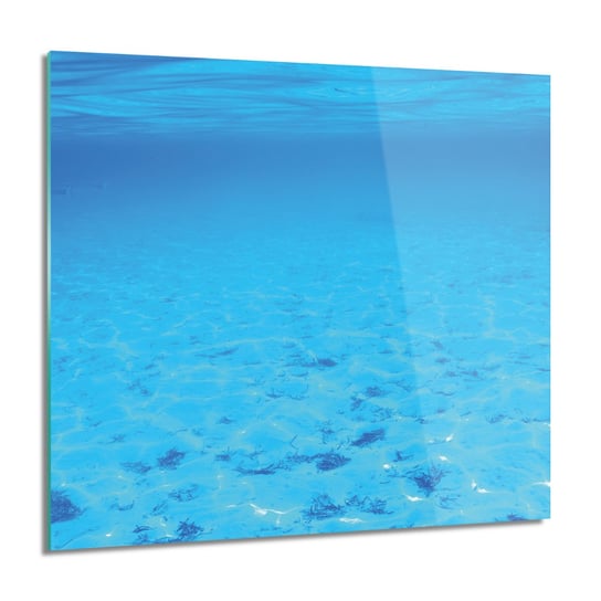 ArtprintCave, Morze dno woda grafika foto na szkle, 60x60 cm ArtPrintCave