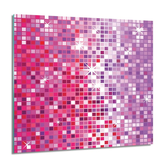 ArtprintCave, Mozaika blask disco obraz szklany ścienny, 60x60 cm ArtPrintCave