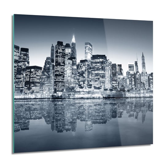ArtprintCave, New York USA miasto kwadrat obraz szklany, 60x60 cm ArtPrintCave