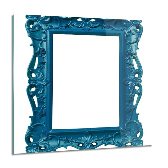 ArtprintCave, Niebieska rama obraz do kuchni obraz szklany, 60x60 cm ArtPrintCave
