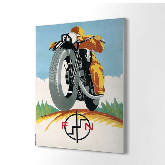 ArtPrintCave, Obraz canvas, 40x60 cm Plakat Reprodukcja motocykle ArtPrintCave