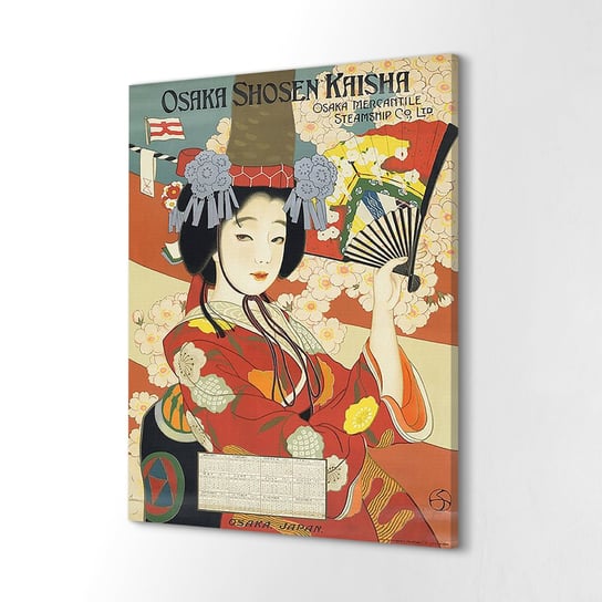 ArtPrintCave, Obraz canvas do salonu Osaka Podróże kobieta, 40x60 cm ArtPrintCave