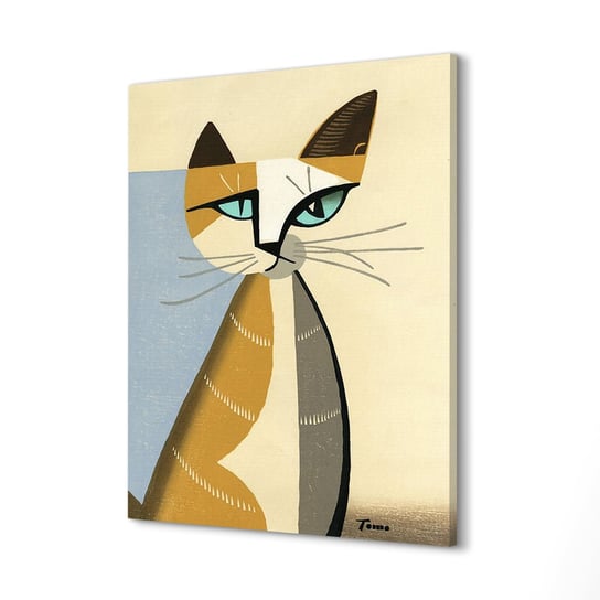 ArtprintCave, obraz na płótnie do wnętrz Kot Tomoo Inagaki, 60x80 cm ArtPrintCave