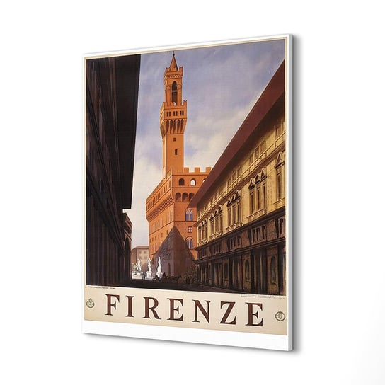ArtprintCave, obraz na płótnie Firenze miasto architektura, 60x80 cm ArtPrintCave
