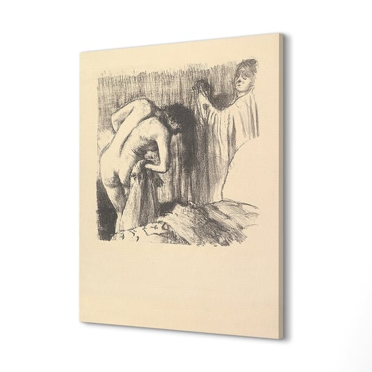 ArtprintCave, obraz na płótnie Kobieta po kąpieli szkic, 60x80 cm ArtPrintCave