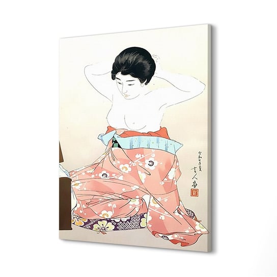 ArtprintCave, obraz na płótnie Pielęgnacja kobieta Japonia, 40x60 cm ArtPrintCave