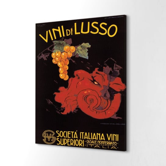ArtprintCave, obraz na płótnie Włoskie Wino Vini di Lusso, 60x80 cm ArtPrintCave
