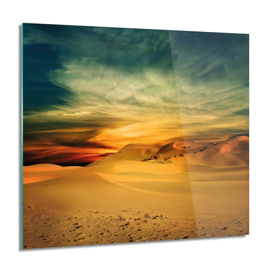 ArtprintCave, Obraz na szkle, Pustynia niebo cień, 60x60 cm ArtPrintCave