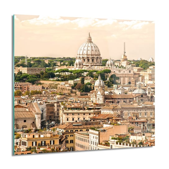 ArtprintCave, Obraz na szkle, Rzym miasto domy, 60x60 cm ArtPrintCave