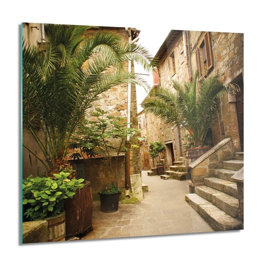 ArtprintCave, Obraz na szkle, Stare budynki Włochy, 60x60 cm ArtPrintCave