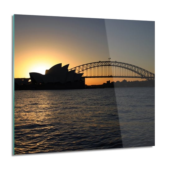 ArtprintCave, Obraz na szkle, Sydney opera most, 60x60 cm ArtPrintCave