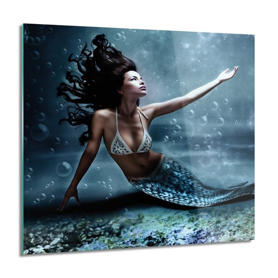 ArtprintCave, Obraz na szkle, Syrena ocean rafa, 60x60 cm ArtPrintCave