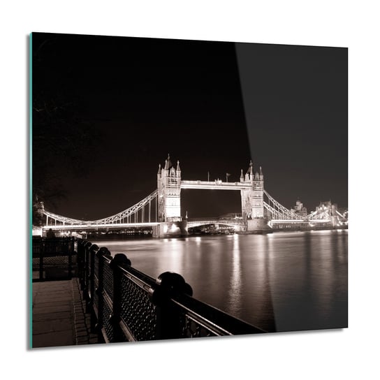 ArtprintCave, Obraz na szkle, Tower Bridge nocą, 60x60 cm ArtPrintCave