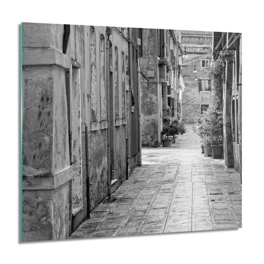ArtprintCave, Obraz na szkle, Ulica domy Włochy, 60x60 cm ArtPrintCave