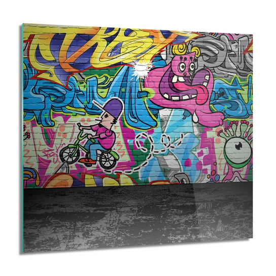ArtprintCave, Obraz na szkle, Ulica graffiti, 60x60 cm ArtPrintCave