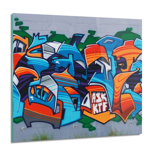 ArtprintCave, Obraz na szkle, Uliczne graffiti, 60x60 cm ArtPrintCave