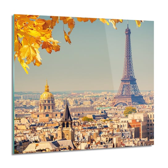 ArtprintCave, Obraz na szkle, Wieża Eiffela miasto, 60x60 cm ArtPrintCave