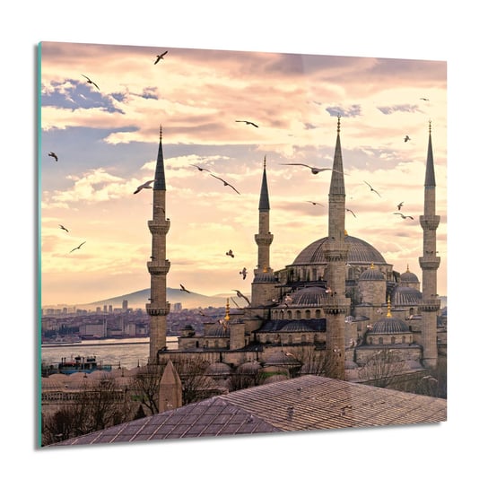 ArtprintCave, Obraz na szkle, Wieże meczet niebo, 60x60 cm ArtPrintCave