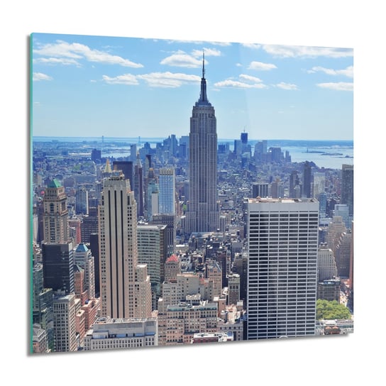 ArtprintCave, Obraz na szkle, Wieżowce miasto NY, 60x60 cm ArtPrintCave