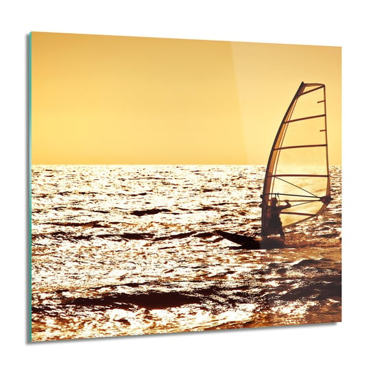 ArtprintCave, Obraz na szkle, Windsurfing sport, 60x60 cm ArtPrintCave