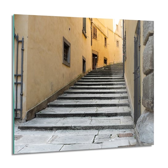 ArtprintCave, Obraz na szkle, Włochy stara uliczka, 60x60 cm ArtPrintCave