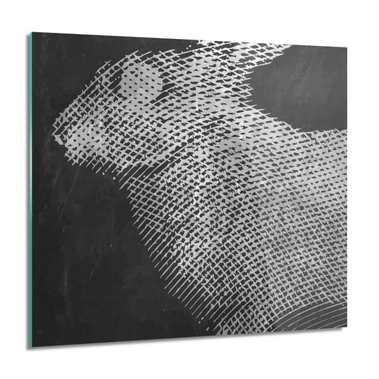 ArtprintCave, Obraz na szkle, Zając królik grafika grafika, 60x60 cm ArtPrintCave
