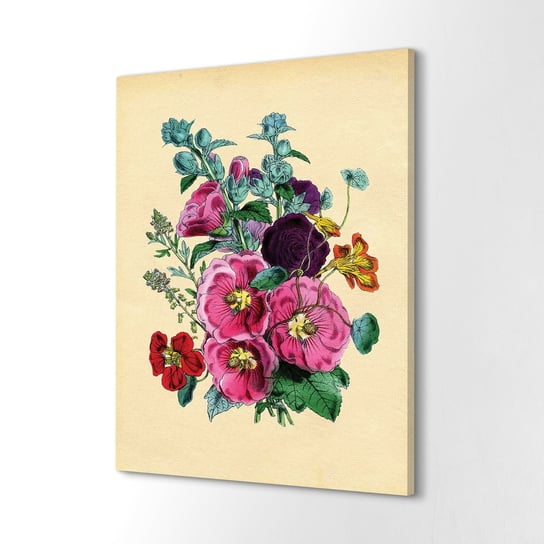 ArtprintCave, Obrazy drukowane canvas Malwa kwiat Natura, 40x60 cm ArtPrintCave