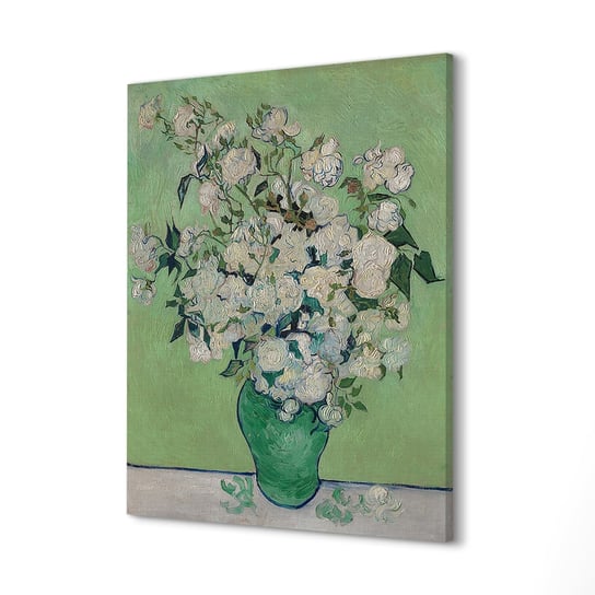 ArtprintCave, Obrazy drukowane na płótnie Róże Van Gogh, 40x60 cm ArtPrintCave