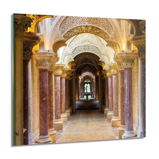 ArtprintCave, Pałac Portugalia obraz na szkle na ścianę, 60x60 cm ArtPrintCave