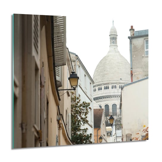 ArtprintCave, Paryż stare miasto obraz na szkle ścienny, 60x60 cm ArtPrintCave