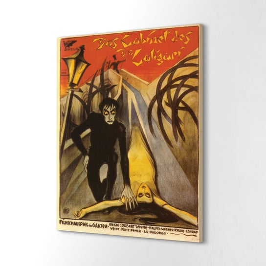 ArtprintCave, Wydruk na płótnie, Gabinet Doktora Caligari, 40x60 cm ArtPrintCave