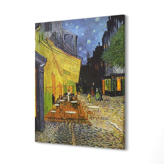 ArtprintCave, Wydruk na płótnie, Kawiarnia nocą Van Gogh, 60x80 cm ArtPrintCave